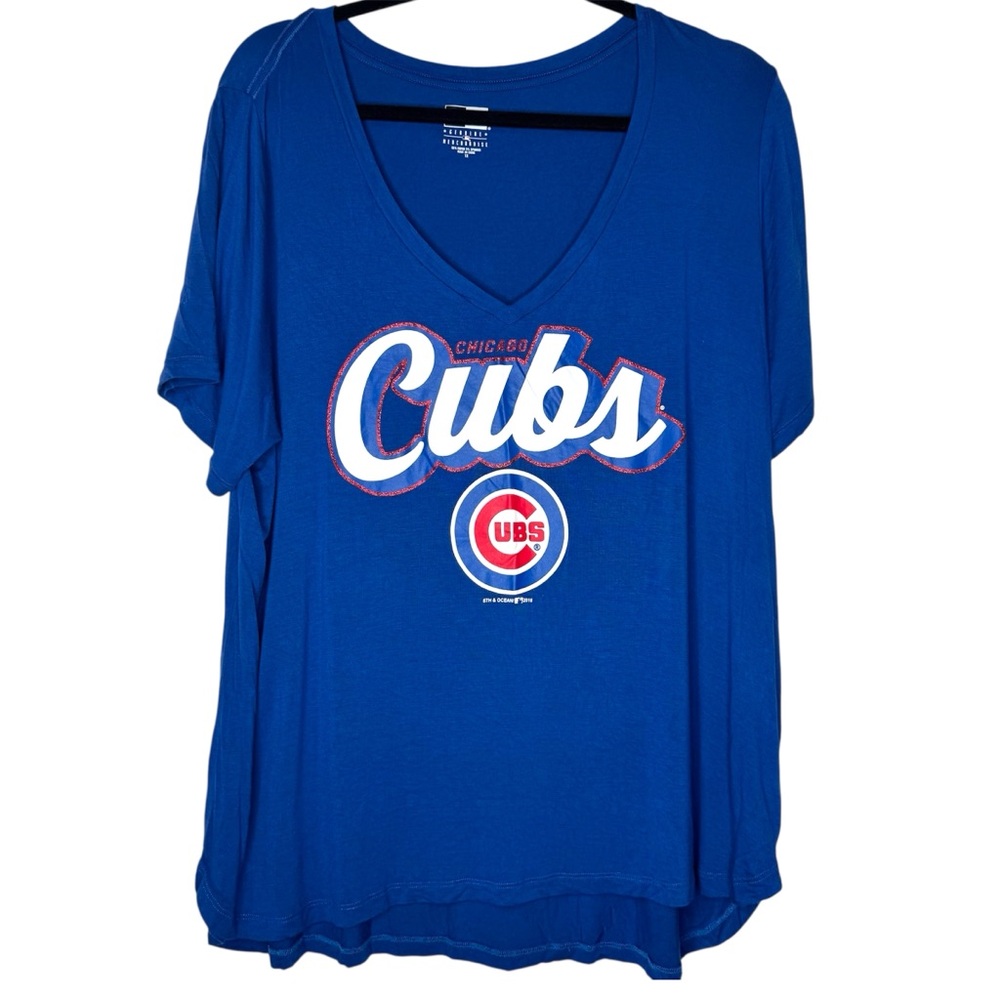 MLB New Era Women’s Chicago Cubs Shirt Size 1X